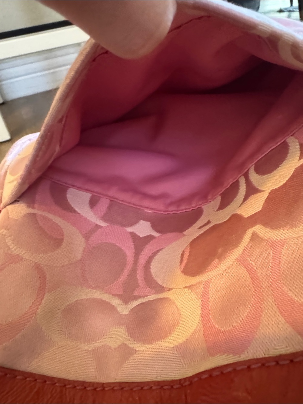 Coach y2k pink optic travel weekender bag with handtag - Picture 16 of 17